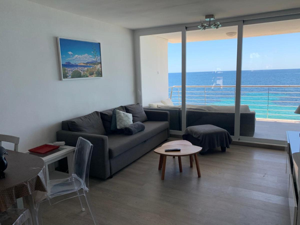 Moraira Sea Front, First Line, Air Conditioning, Heating, First Floor, 2 Habs 4Beds Exterior foto